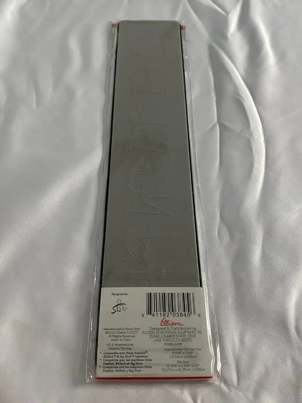 Sizzix Sizzlits Brand New Baby Boy Girl Decorative Strip Die